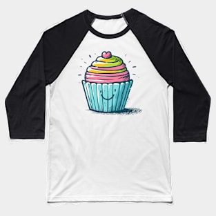 Happy little cupcake Baseball T-Shirt